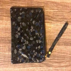 Small black wristlet